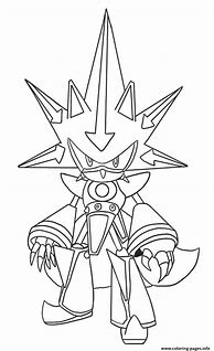 Image result for Metal Sonic Coloring Pages