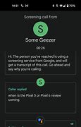 Image result for Pixel Call Screen