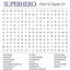 Image result for Big Superhero Word Search