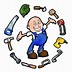 Image result for Very Busy Handyman Clip Art