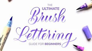 Image result for Brush Lettering Signs
