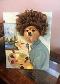 Image result for Bob Ross Dog Costume