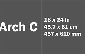 Image result for Arch C Paper Size