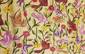 Image result for Kantha Tulip Garden Embroidery Designs