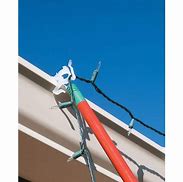 Image result for holiday lights poles hangers clip