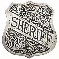 Image result for Western Sheriff Badge