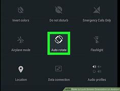 Image result for Andiord Rotation Lock