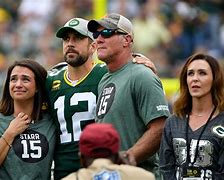 Image result for Aaron Rodgers and Brett Favre