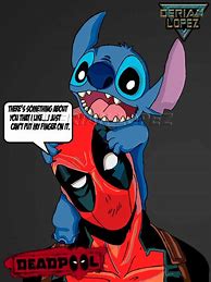 Image result for Stitch and Deadpool