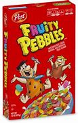 Image result for Fruity Pebbles Cereal 2Pk White Background