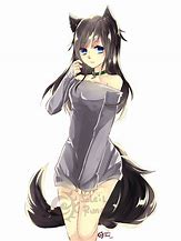 Image result for Anime Girl Drawings with Wolf Ears