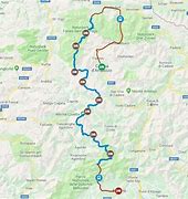 Image result for Alta via 1 Map with Rifugios