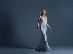 Image result for Shiny Silver Dress