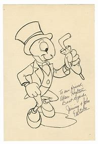 Image result for Jiminy Cricket Sketch