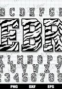 Image result for Zebra Fonts