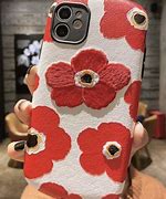 Image result for iPhone 14 Pro Clear Light Blue Tiny Flower Phone Case