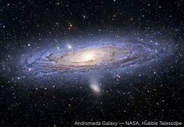 Image result for Milky Way Andromeda Galaxy Hubble