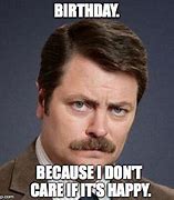 Image result for Ron Swanson Happy Birthday