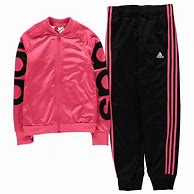 Image result for Adidas Tracksuit for Girls