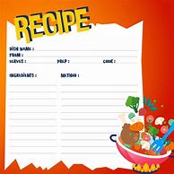 Image result for Printable Mexico Recipe Sheets Template