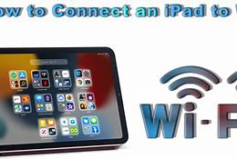 Image result for How to Connect iPad to Wi-Fi