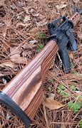 Image result for AR Wood Stock Rifle
