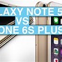 Image result for iPhone 6 Plus vs Note 5