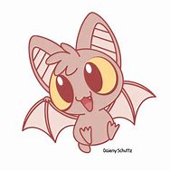 Image result for Cute Baby Bat Drawing