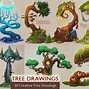 Image result for Pencil Beautiful Tree Drawing