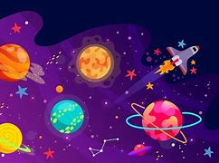 Image result for Galaxy Cartoon Collage Wallpaper