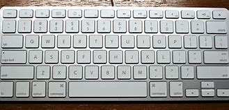 Image result for Shift On Samll iMac Keyboard