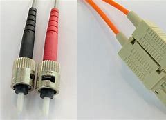 Image result for SC vs St Connector