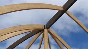 Image result for Curved Roof Beams