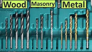 Image result for 1 Inch Drill Bit Metal