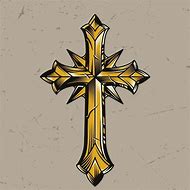 Image result for Gold Religious Cross