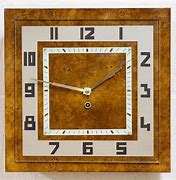 Image result for Vintage Art Deco Wall Clocks