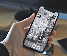 Image result for Middle Black White iPhone Screen
