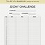 Image result for 30-Day Challenge Template Printable