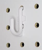 Image result for Pegboard Hooks That Stay in Place