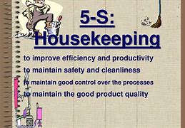 Image result for Difference Between 5S and Housekeeping