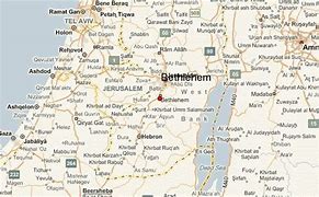 Image result for Bethlehem Palestine Map