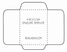 Image result for 4X6 Envelope Template