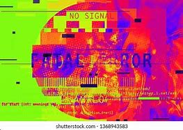 Image result for No Signal Screen Effect