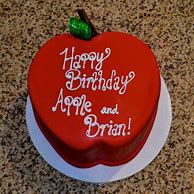 Image result for Apple Cake Decor Birthday