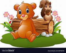 Image result for Sleepy Bear and Squirrel Cartoon