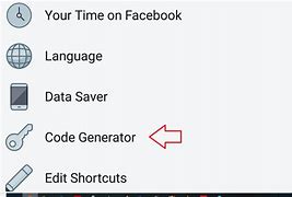 Image result for Where to Find Code Generator Facebook
