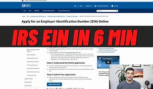 Image result for IRS EIN Email