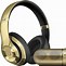 Image result for Black and Gold Beats Wireless Headphones