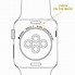 Image result for Black Apple Watch with White Band