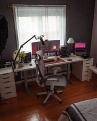 Image result for Bedroom PC Setup